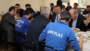 "Emekçilerimizle omuz omuza olmaktan onur duyuyorum"