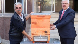 Ergene'de ki Arı Üreticilerine Kovanları Teslim Edildi