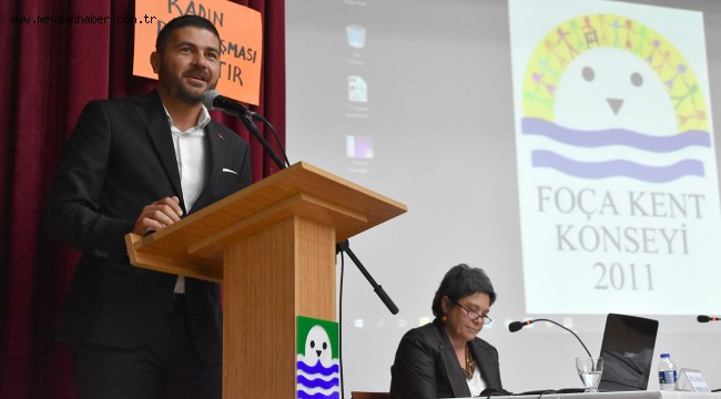 FOÇA, KADINA YÖNELİK ŞİDDETE KARŞI SES VERDİ