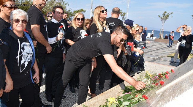 FOÇA ve YENİ FOÇA'DA ''ATA'YA SAYGI YÜRÜYÜŞÜ''