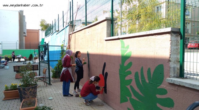 Gençler şehre renk katıyor