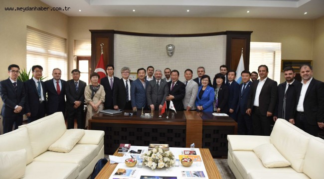 Gimhae heyeti Çorum'da