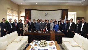 Gimhae heyeti Çorum'da