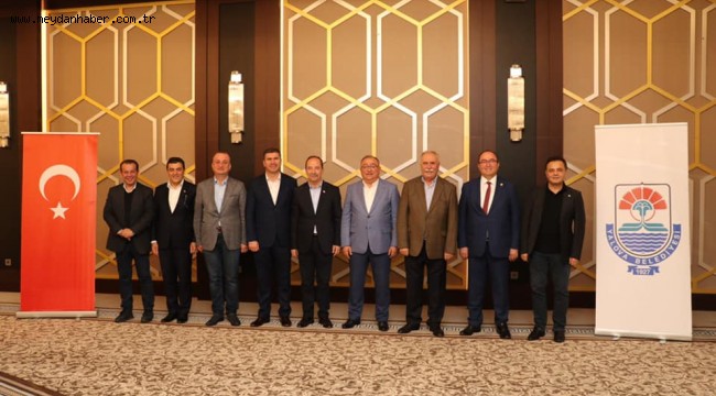 İL BELEDİYE BAŞKANLARI YALOVA'DA BİR ARAYA GELDİ