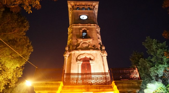 İZMİT SAAT KULESİ KADINLAR İÇİN TURUNCU YANDI