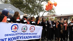 Kadına karşı şiddete "HAYIR" dediler