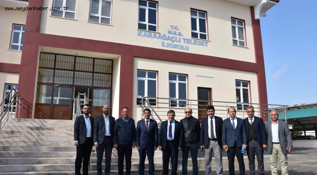 KARAAĞAÇLI TELESET İLKÖĞRETİM OKULU'NDA SONA GELİNDİ 