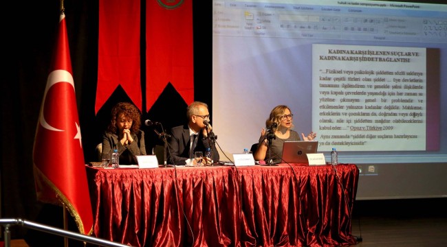 Karşıyakalı kadınlara şiddet eğitimi 