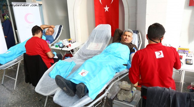 KEÇİÖREN BELEDİYESİ'NDEN KAN BAĞIŞINA DESTEK