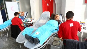 KEÇİÖREN BELEDİYESİ'NDEN KAN BAĞIŞINA DESTEK