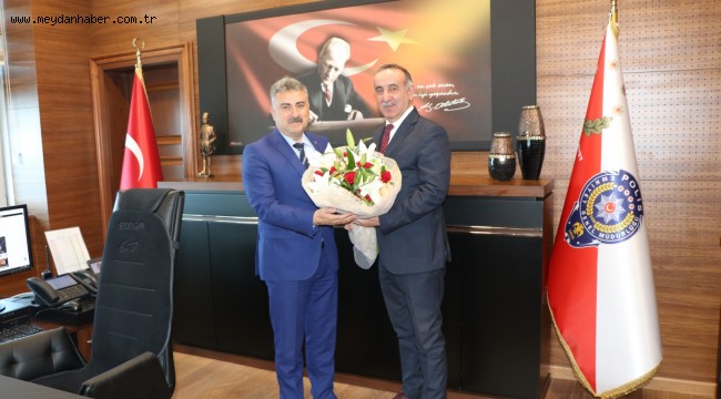 KENT KONSEYİNDEN GİRESUN EMNİYET MÜDÜRÜ SN. FAHRİ AKTAŞ'A ZİYARET