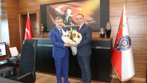 KENT KONSEYİNDEN GİRESUN EMNİYET MÜDÜRÜ SN. FAHRİ AKTAŞ'A ZİYARET