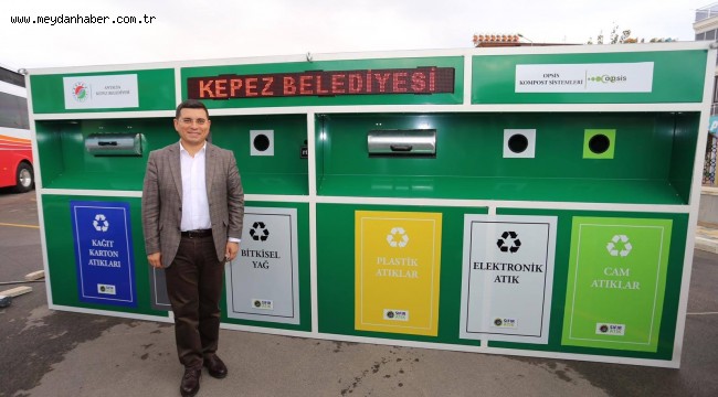 Kepez'den sıfır atık projesine tam destek