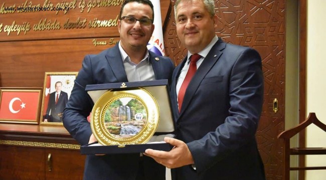 Kıpçak Belediye Başkanı Oleg Garizan'dan dostluk ziyareti