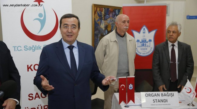 Konak'ta Organ Bağışı Haftası'nda örnek kampanya