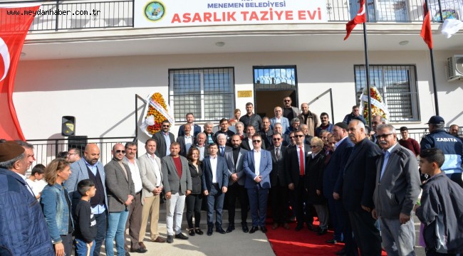 Menemen'de Başkan Aksoy açılışa doymuyor
