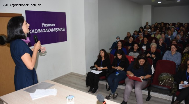 Menemenli kadınlar çalıştayda buluştu