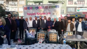 MHP BUCA İLÇE BAŞKANLIĞI LÖSEMİLİ ÇOCUKLAR YARARINA KERMES DÜZENLEDİ 