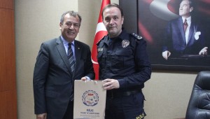MİTSO, Milas'ın yeni Emniyet Müdürü Erman Akkaya'yı ziyaret ederek kutladı
