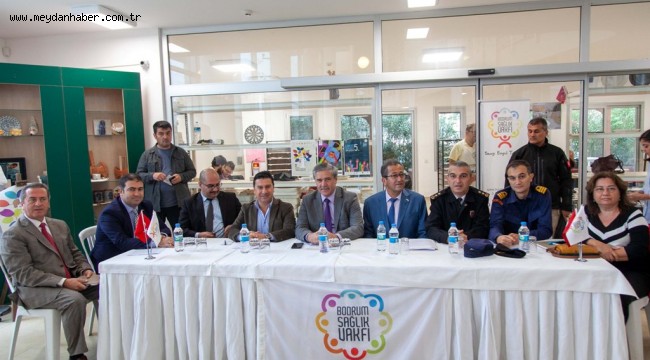 MUHTARLARA, BODRUM SAĞLIK VAKFI'NI ANLATTILAR