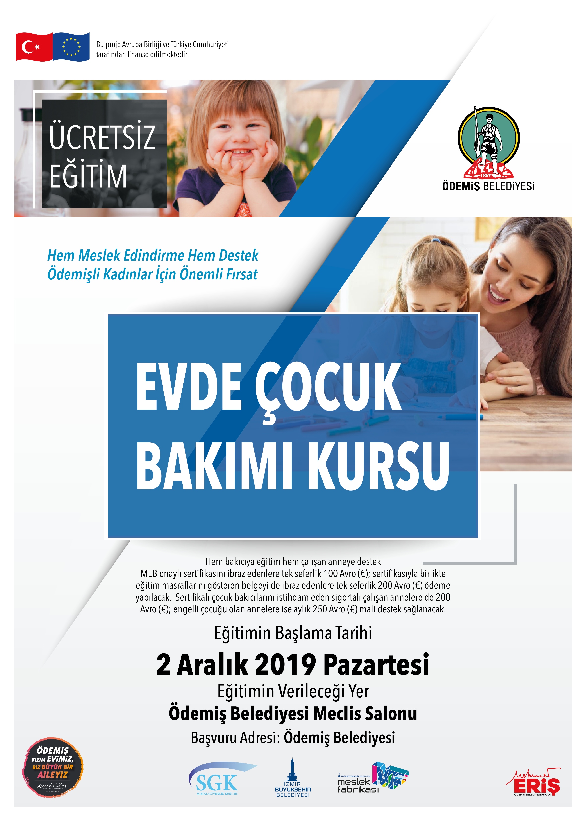 Ödemişli kadınlar için önemli fırsat