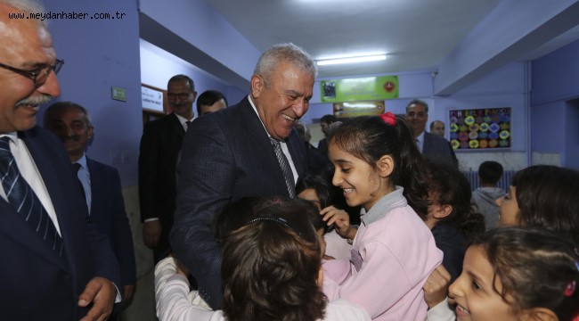 OVAEYMİRİ İLKOKULU BAŞKAN ATAY'I AĞIRLADI