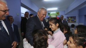 OVAEYMİRİ İLKOKULU BAŞKAN ATAY'I AĞIRLADI