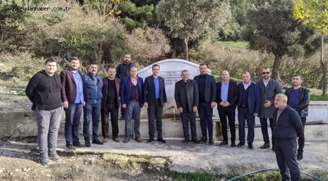 MHP BUCA'DAN SU ATAĞI ŞAKA DEĞİL "GERÇEK" KAYNAKLAR KÖYÜNDE SU SIKINTISI