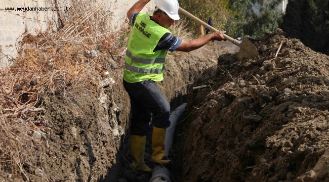 SAMANDAĞ'DA İÇME SUYU DEPLASE ÇALIŞMASI YAPILDI