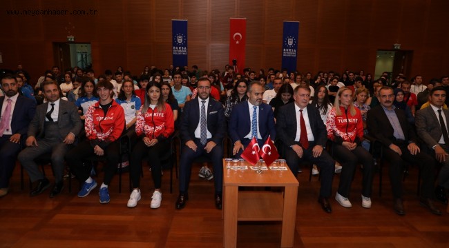 Sporun yıldızları, Bursalılarla buluştu