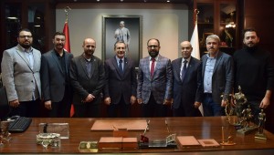 TÜMSİAD'DAN BAŞKAN ATAÇ'A ZİYARET