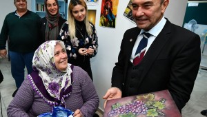 Tunç Soyer'den engelleri kaldıran ziyaret