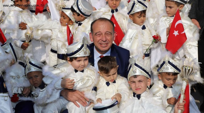 Turgutlu Belediyesinden Muhteşem Sünnet Organizasyonu