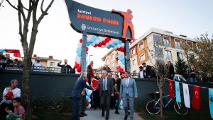 Ümraniye'nin İlk Kaykay Parkı Açıldı