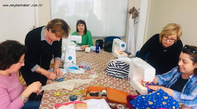 URLALI KADINLARA EKONOMİK HAYATTA DESTEK DEVAM EDİYOR