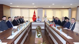 ÜST YÖNETİM KURULU TOPLANTISI YAPILDI BAŞKAN ÖZLÜ ÜST YÖNETİM İLE BİR ARAYA GELDİ