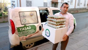 90 BİN ORGANİK YUMURTA İHTİYAÇ SAHİPLERİNE ULAŞTIRILACAK