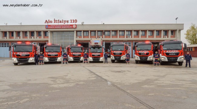  -ANKARA BÜYÜKŞEHİR BELEDİYESİ İTFAİYE DAİRE BAŞKANI SALİH KURUMLU: "ARAÇ FİLOMUZA KATTIĞIMIZ 7 ARAÇ İLE TOPLAM ARAÇ SAYIMIZ 160'A YÜKSELDİ"