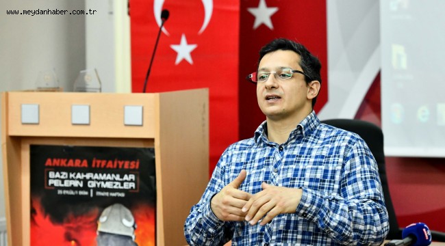 ANKARA İTFAİYESİ'NDE KİMYASAL EĞİTİM