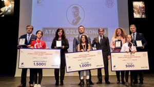 ATA'YA ÖZLEM ŞİİR OKUMA YARIŞMASI ÖDÜLLERİ VERİLDİ