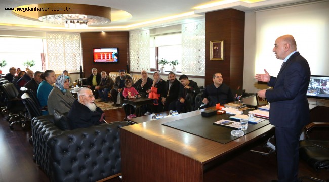 BAŞKAN ALTINOK: MAKAMDA OTURMAK İÇİN BU GÖREVE TALİP OLMADIK 