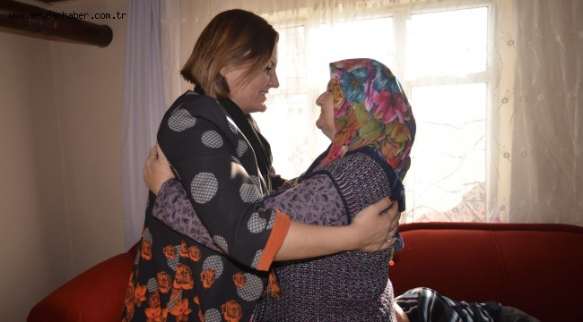 BAŞKAN HÜRRİYET, NERMİN TEYZE VE EVLATLARININ SEVİNÇLERİNİ PAYLAŞTI