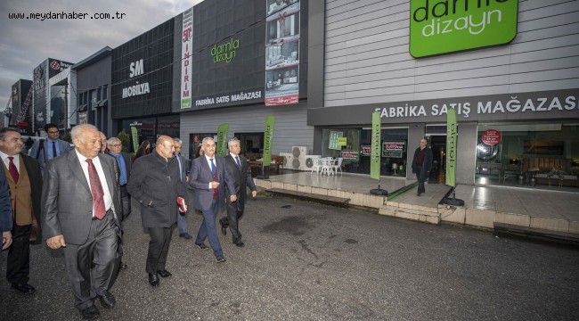 Başkan Soyer Kısıkköy'deki mobilyacıların sorunlarını dinledi