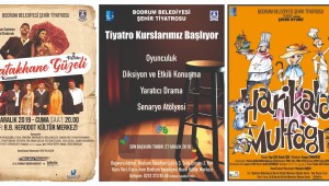 BODRUM BELEDİYESİ ŞEHİR TİYATROSU KURSLARI BAŞLIYOR