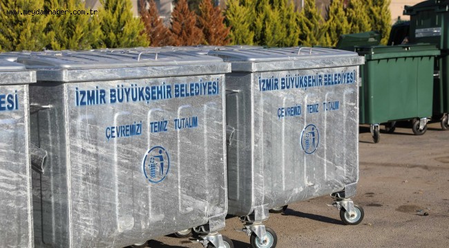 Buca'da konteyner mesaisi: Eskiler yenilendi, eksikler giderildi 