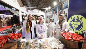 Bucalı kadınların el emeği ürünler görücüye çıkıyor