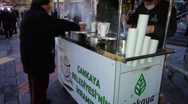 ÇANKAYA'DAN SICAK ÇORBA