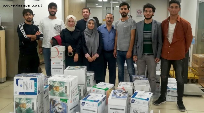 ÇANKAYALI GENÇLERDEN EL ELE KİTAP SEFERBERLİĞİ