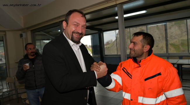 Çiğli Belediyesi'nde yeni yıl kutlaması