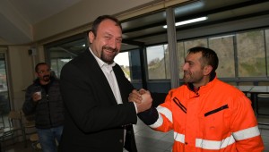 Çiğli Belediyesi'nde yeni yıl kutlaması